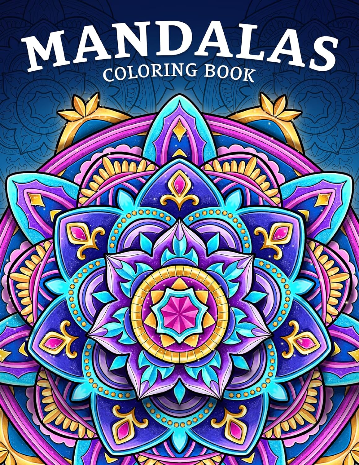 Mandala Coloring Book: For Adults with Beautiful Patterns for Fun and ...